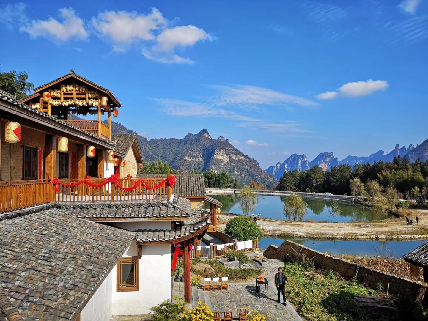 Dayong Antique Feature Resort จางเจียเจี้ย ภายนอก รูปภาพ